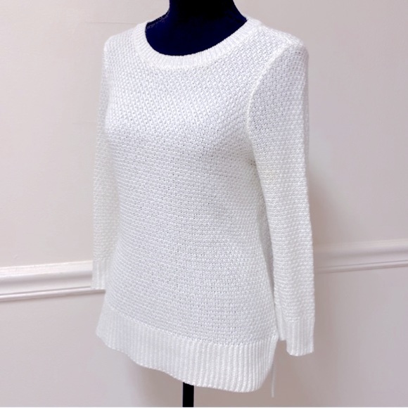 Ralph Lauren EUC Off-White/Cream Crochet Top - Picture 3 of 16